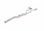 EXHAUST SYSTEM for BMW 3 SERIES E90 335i LCI 3.0T 2008 - 2013 Set includes: Exhaust pipe Mufflers with valve Exhaust tips