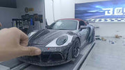 FORGED CARBON BODY KIT for PORSCHE 911 992 CARRERA TURBO S 4S custom fit MANSORY
Set includes:
Front Bumper Assembly
Hood
Fender Flares
Fender Vents
Side Mirror Covers
Side Skirts
Side Vent Covers
Rear Bumper Assembly