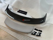 WEISSACH GT STYLE DRY CARBON REAR SPOILER for PORSCHE TAYCAN J1 TURBO 2020+