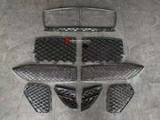 FRONT PARTS for BENTLEY CONTINENTAL GT 2017+    Set includes:  Front Bumper (3SD 807 437) Front Grille (3SD 853 597) Front Mesh (3SD 807 683/684) Front Mesh  (3SD 807 647A) Front Mesh (3SD 807 676/675A) Front Mesh (3SD 807 676/675)