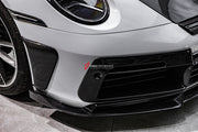 FULL DRY CARBON BODY KIT V3 for PORSCHE 911 992 2018+  Set includes:  Front Lip Front Bumper Vents Side Skirts Hood/Bonnet Spoiler Rear Bumper Mirror Covers Trunk Spoiler Exhaust Tips