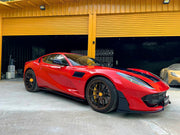 Carbon Fiber Body Kit 2018+ Ferrari 812 Superfast | GTS
Set includes:
Front Lip
Front Bumper Air Vent
Front Bumper Canards
Hood
Mirror Covers
Door Siils
Side Skirts
Side Fenders
Engine Pannels
Trunk Spoiler
Rear Diffuser
Material: Dry Carbon
Note: Professional installation is required
Production time: 20 days
Payment ►
Visa
Mastercard
PayPal with a credit card (add 4.4% at checkout)
Payoneer
Cryptocurrency
Shipment ►
By express DHL/UPS/TNT/FedEx
To the local international airport
Special line by air
