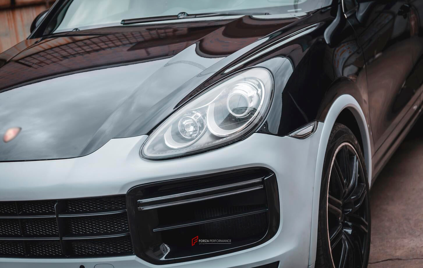 For Porsche Cayenne 2011-2014 958.1 MK2 STYLE BODY KIT