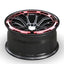FORGED WHEELS WITH AERODISC NV37 for FERRARI