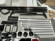 DRY CARBON BODY KIT for MERCEDES-BENZ G-CLASS G63 W463A W464 2021+  Set includes:  Front Diffuser Front Grille Side Fenders Side Vents Rear Diffuser Rear Spoiler Exhaust Tips