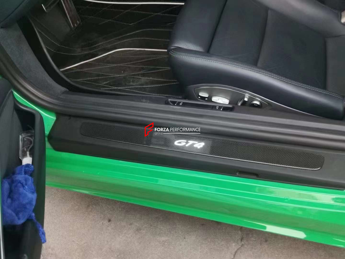 GT4 DOOR SEALS for PORSCHE 718 BOXSTER CAYMAN 2016+  Set includes:  Door Seals