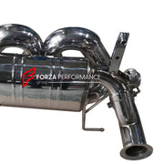 Forza Performance Aggressive sporty sound LAMBORGHINI AVENTADOR LP700 6.5T 2011 - 2016
Set includes:
Valved Bypass Muffler with X Pipe
Exhaust Tips
Electronic Remote Valve Control
Material: Stainless Steel (can be made in Titanium)
Optional: We can offer downpipe and catless downpipe
Production time: 15 days
FEATURES:
Engineered Digital prototyping using 3D CAD design software, each car model chassis has been 3D laser scanned in the factory
Factory run all test cars on Italian 1200HP Dyno machine,