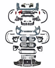 CONVERSION UPGRADE FACELIFT X5M BODY KIT FOR BMW X5 G05 2020+  Made in Taiwan  Set includes:  Front Bumper Assembly Fender Flares Side Skirts Rear Bumper Assembly Rear Diffuser Exhaust Tips