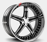 FORGED DUALLY TRUCK FORGED WHEELS RIMS for GMC SIERRA 3500HD DRW K2XX HD 2015 - 2019
