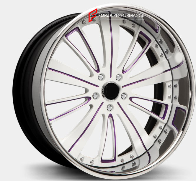 FORGED DUALLY TRUCK FORGED WHEELS RIMS for FORD F-550 CHASSIS CAB DRW SUPER DUTY 1999 - PRESENT