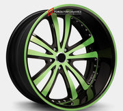 FORGED DUALLY TRUCK FORGED WHEELS RIMS for DODGE RAM 3500 DRW BR BE 1994 - 2002