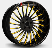 FORGED DUALLY TRUCK FORGED WHEELS RIMS for DODGE RAM 3500 DRW BR BE 1994 - 2002