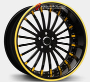 FORGED DUALLY TRUCK FORGED WHEELS RIMS for FORD F-450 PICKUP DRW SUPER DUTY 2011 - 2016