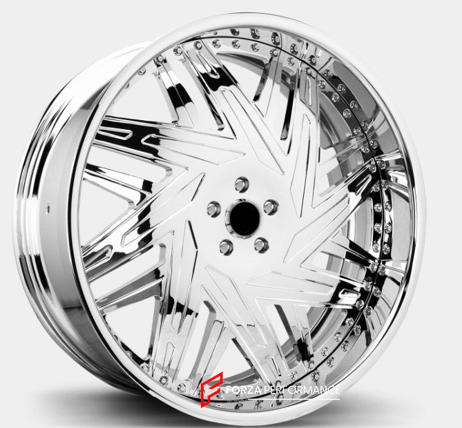 FORGED DUALLY TRUCK FORGED WHEELS RIMS for GMC SIERRA 3500HD DRW GMT900 HD 2007.5 - 2010