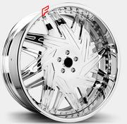 FORGED DUALLY TRUCK FORGED WHEELS RIMS for GMC SIERRA 3500HD DRW T1XX HD FACELIFT 2024 - PRESENT