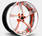 FORGED DUALLY TRUCK FORGED WHEELS RIMS for CHEVROLET SILVERADO 3500HD DRW GMT900 HD 2007.5 - 2010