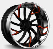 FORGED DUALLY TRUCK FORGED WHEELS RIMS for GMC SIERRA 3500HD DRW T1XX HD 2020 - 2023