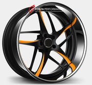 FORGED DUALLY TRUCK FORGED WHEELS RIMS for RAM 3500 DRW RAM HEAVY DUTY DJ D2 2019 - PRESENT