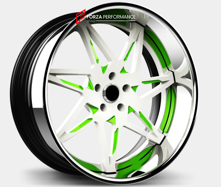 FORGED DUALLY TRUCK FORGED WHEELS RIMS for CHEVROLET SILVERADO 3500HD DRW GMT900 HD 2007.5 - 2010