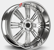 FORGED DUALLY TRUCK FORGED WHEELS RIMS for CHEVROLET SILVERADO 3500HD DRW GMT800 HD 2001 - 2007 CLASSIC