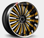 FORGED DUALLY TRUCK FORGED WHEELS RIMS for GMC SIERRA 3500HD DRW T1XX HD FACELIFT 2024 - PRESENT