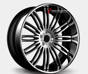 FORGED DUALLY TRUCK FORGED WHEELS RIMS for CHEVROLET SILVERADO 3500HD DRW GMT800 HD 2001 - 2007 CLASSIC