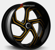 FORGED DUALLY TRUCK FORGED WHEELS RIMS for FORD F-600 DRW SUPER DUTY 2020 - PRESENT