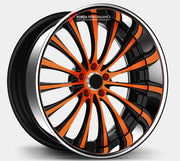 FORGED DUALLY TRUCK FORGED WHEELS RIMS for CHEVROLET C K 3500 DRW GMT400 1988 - 2000