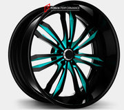 FORGED DUALLY TRUCK FORGED WHEELS RIMS for RAM 4500 5500 CHASSIS CAB DRW RAM HEAVY DUTY 2008 - PRESENT