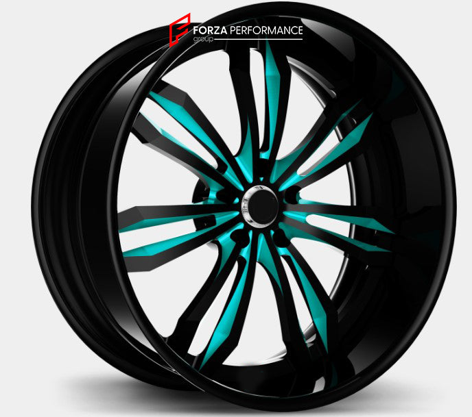 FORGED DUALLY TRUCK FORGED WHEELS RIMS for RAM 4500 5500 CHASSIS CAB DRW RAM HEAVY DUTY 2008 - PRESENT