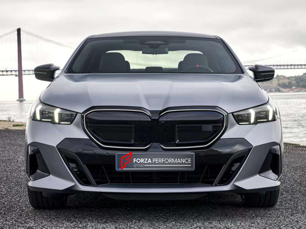 M60 STYLE FRONT GRILLE for BMW 5 SERIES G60 G68 2023+
Set includes:
Front Grille