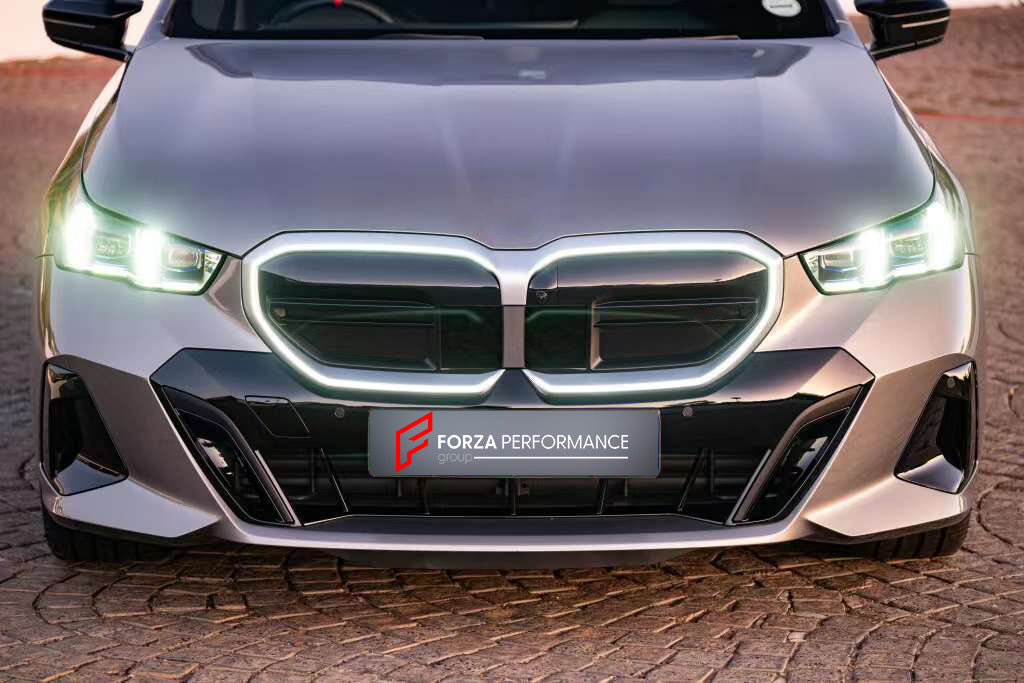 M60 STYLE FRONT GRILLE for BMW 5 SERIES G60 G68 2023+
Set includes:
Front Grille
