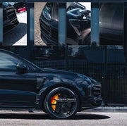 MANSORY DESIGN WIDE CARBON BODY KIT for PORSCHE CAYENNE III 9Y0 2018+  Set includes:  Front Lip Hood Side Skirts Side Vents Roof and Window Spoiler Rear Diffuser Exhaust Tips Mirror Covers