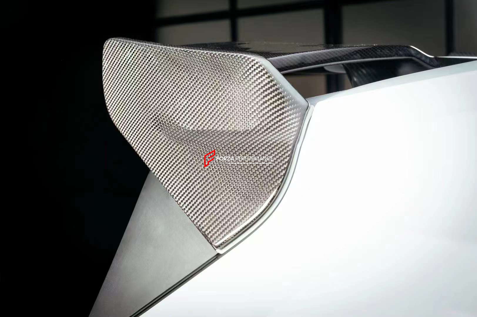 MANSORY STYLE DRY CARBON ROOF SPOILER for PORSCHE CAYENNE E3 9Y 2018 - 2023