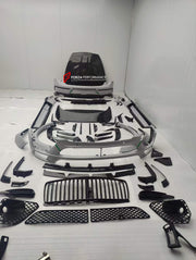 DRY CARBON WIDE BODY KIT for BENTLEY BENTAYGA W12 2020+  Set includes:  Hood Front Grille Side Mirrors Door Trims Roof Rack Roof Spoiler