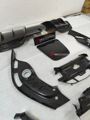 OEM DRY CARBON PARTS for FERRARI GTS GTB 296 2022+  Set includes:  Front Lip Front Bumper Parts Engine Cover Side Skirts Rear Diffuser