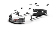 OEM STYLE CARBON REPLACEMENT PARTS for PORSCHE 911 GT3RS  Set includes:  Front Bumper Fender Flares Side Mirror Covers Side Skirts Side Air Vents Rear Spoiler Side Plates Rear Bumper Rear Diffuser
