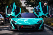 CONVERSION DRY CARBON BODY KIT for MCLAREN P1 2013 - 2016 UPGRADE to P1 GTR  Set includes:  Front Lip Front Bumper OEM Part Front Bumper Air Intake Cover Side Skirts Side Air Intake Cover Rear Diffuser Rear Diffuser Trims Rear Spoiler (2 types) Trunk/Hood Lid Panel Entrance