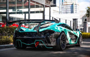 CONVERSION DRY CARBON BODY KIT for MCLAREN P1 2013 - 2016 UPGRADE to P1 GTR  Set includes:  Front Lip Front Bumper OEM Part Front Bumper Air Intake Cover Side Skirts Side Air Intake Cover Rear Diffuser Rear Diffuser Trims Rear Spoiler (2 types) Trunk/Hood Lid Panel Entrance