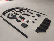 CARBON BODY KIT for PORSCHE TAYCAN  Set includes:  Front Lip Fender Flares Side Skirts Rear Diffuser