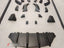CARBON BODY KIT for PORSCHE TAYCAN Set includes: Front Lip Fender Flares Side Skirts Rear Diffuser