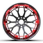 FORGED WHEELS WITH AERODISC NV37 for FERRARI