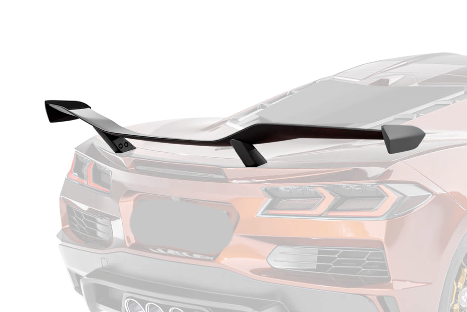 Z06 STYLE CARBON REAR SPOILER for CHEVROLET CORVETTE C8 STINGRAY 2020+
