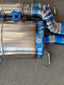 VALVED EXHAUST CATBACK MUFFLER for BENTLEY CONTINENTAL GT W12 6.0T 2011 - 2018 Set includes: Center Pipes Mufflers with valves Exhaust tips Valve control box with remote control (you may also reuse your factory exhaust valve motors)