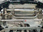 VALVED EXHAUST CATBACK MUFFLER for LOTUS EMIRA 3.5T Set includes: Center Pipes Mufflers with valves Exhaust tips