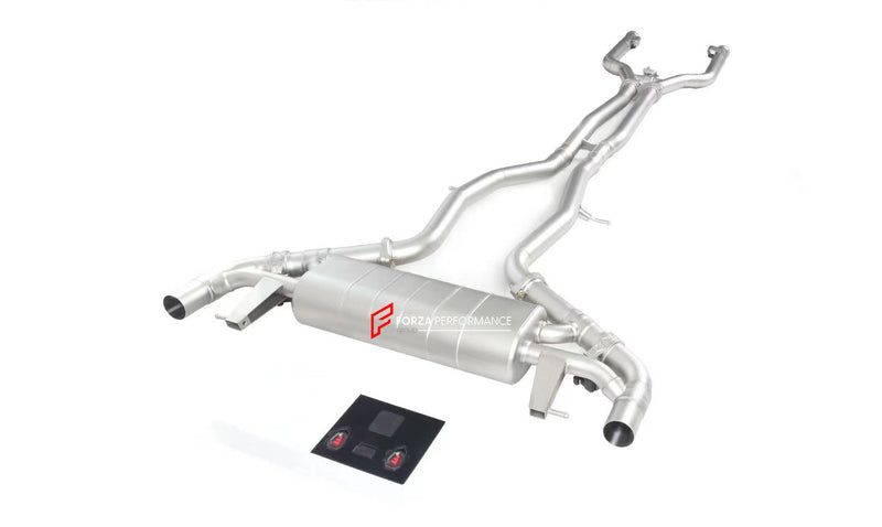 VALVED EXHAUST CATBACK MUFFLER for MERCEDES-BENZ AMG GLC 63 4.0T 2015 - 2019
