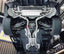 VALVED EXHAUST CATBACK MUFFLER for MERCEDES-BENZ AMG GLC 63 4.0T 2015 - 2019 Set includes: Center pipes Muffles with valves Exhaust tips Valve control box with remote control (you may also reuse your factory exhaust valve motors)