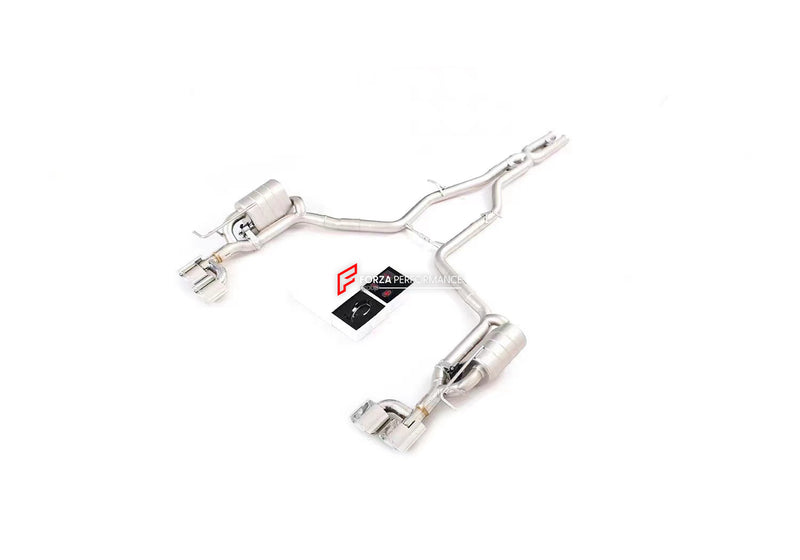 VALVED EXHAUST CATBACK MUFFLER for MERCEDES-BENZ W212 E63 AMG FACELIFT 3.5T 2013 - 2016