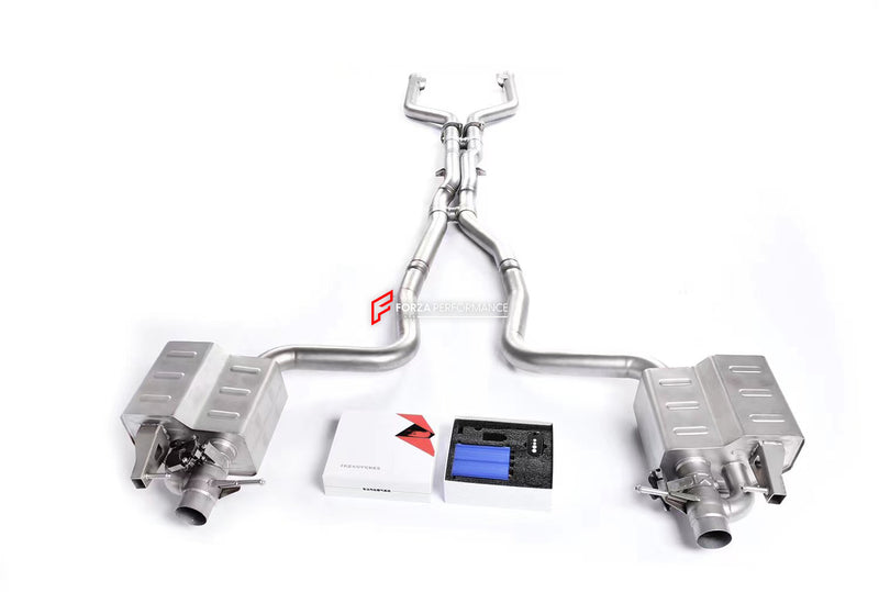 VALVED EXHAUST CATBACK for MERCEDES-BENZ AMG W205 C205 C63 2015 - 2018 (4.0T)