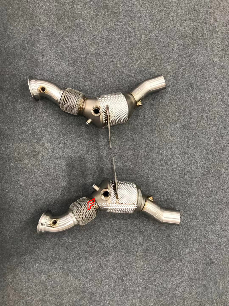 EXHAUST DOWNPIPE for FERRARI F8 TRIBUTO 3.9T 2019 - 2023
